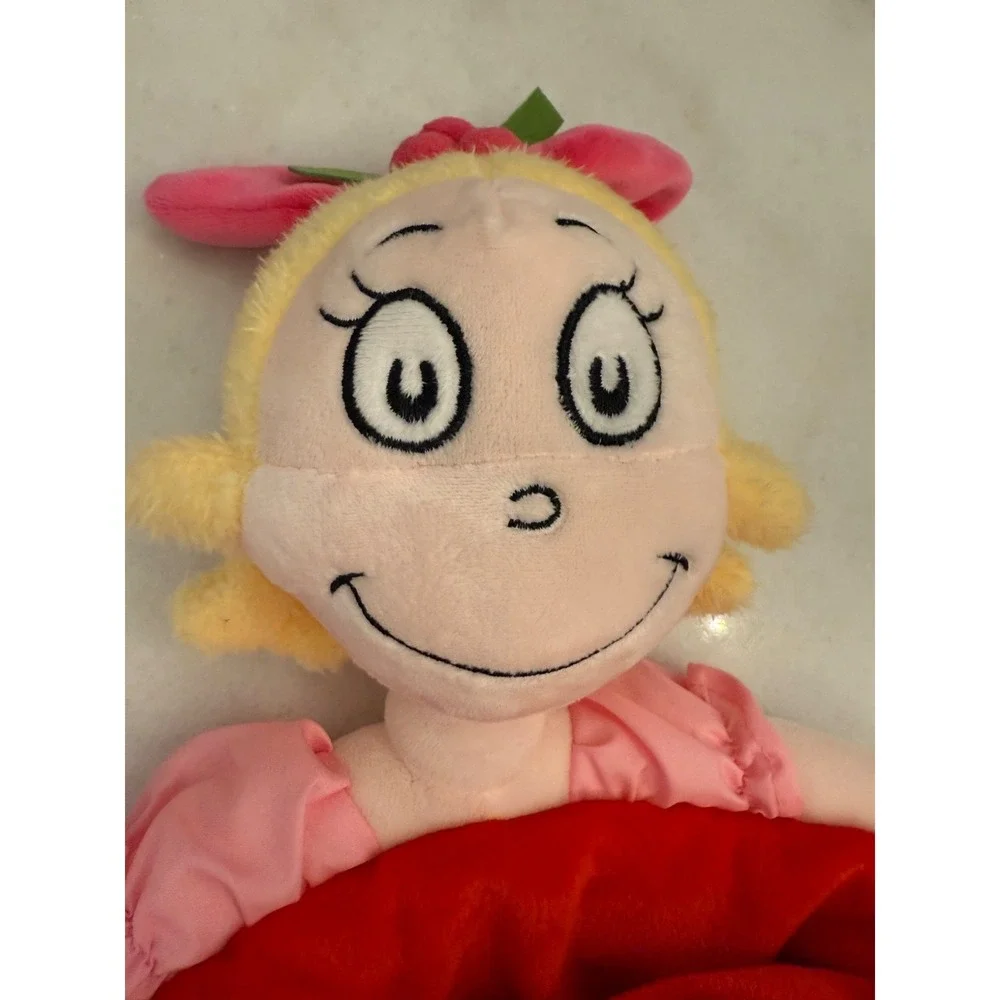 ENESCO The Grinch Collection Cindy Lou Who Plush Stocking NEW RARE FIND SO CUTE